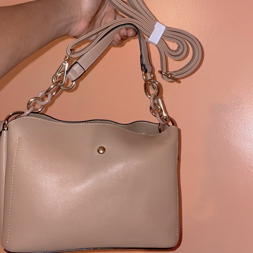 Small brown forever 21 crossbody or regular purse
